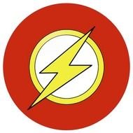 Flash Superhero Logo N3