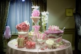 Picture of Wedding Candy Buffet Table