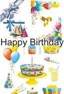 Happy Birthday Vector