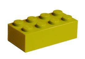 clipart of the yellow lego block