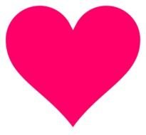 Pink Heart Clip Art Free N13