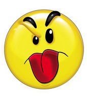 Sticking Tongue Out Smiley Face Clip Art N5