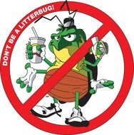Dont Be A Litter Bug