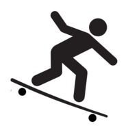 Surfer Silhouette Clip Art N6