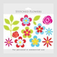 Birthday Flowers Clip Art N9