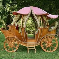 Pumpkin Carriage Bed