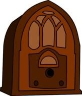 Old Radio Clip Art N2