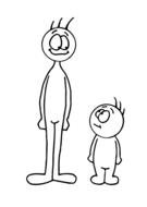 funny people drawing