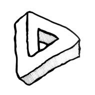 geometric triangular figure