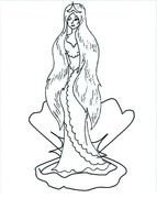 Aphrodite Greek Goddess Coloring Pages
