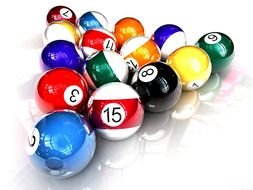 Pool Table Balls drawing