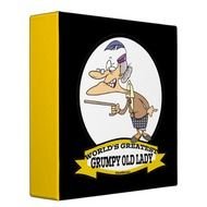 Grumpy Old Lady Cartoon N2