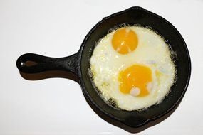 fried eggs like the sun