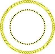 Rope Border Clip Art N30