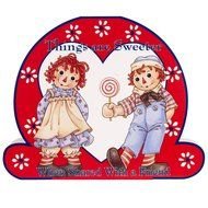 card with Raggedy Ann