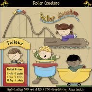 Roller Coaster Clip Art N37