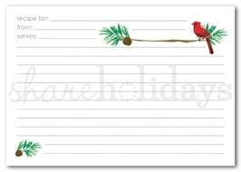 Recipe Card Template
