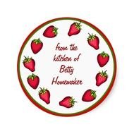 Canning Strawberry Jam Labels