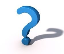 3D question mark