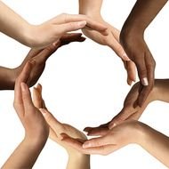 Helping Hands Each Other