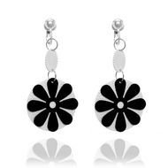 Black And White Flower Clip Art N44