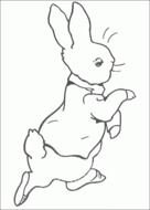 Peter Rabbit Coloring Pages