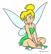 Tinkerbell Face Clip Art