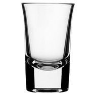 isolated short glass