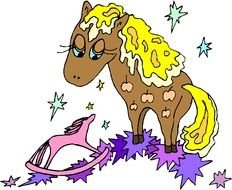 Fantasy Cartoon Horse Free Clipart Download This