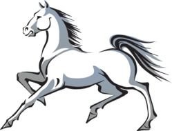 Cartoon Horse Clip Art drawing