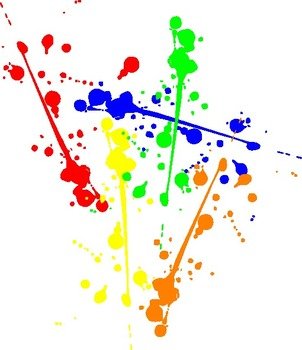 Paint Splatter Clip Art N31