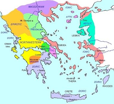 Megara Ancient Greece Map