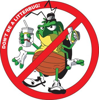 Dont Be A Litter Bug