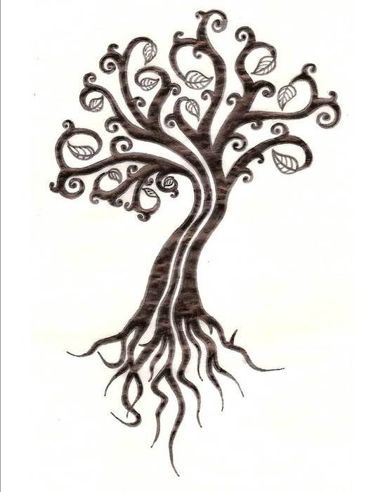 Tree Of Life Tattoo On