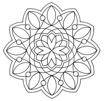 Coloriage Mandala A Imprimer