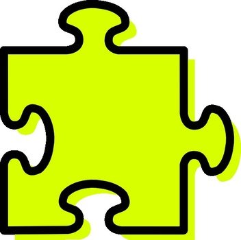 Jigsaw Puzzle Pieces Clip Art N47