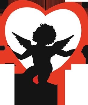 Valentines Day Cupid Heart Clip Art