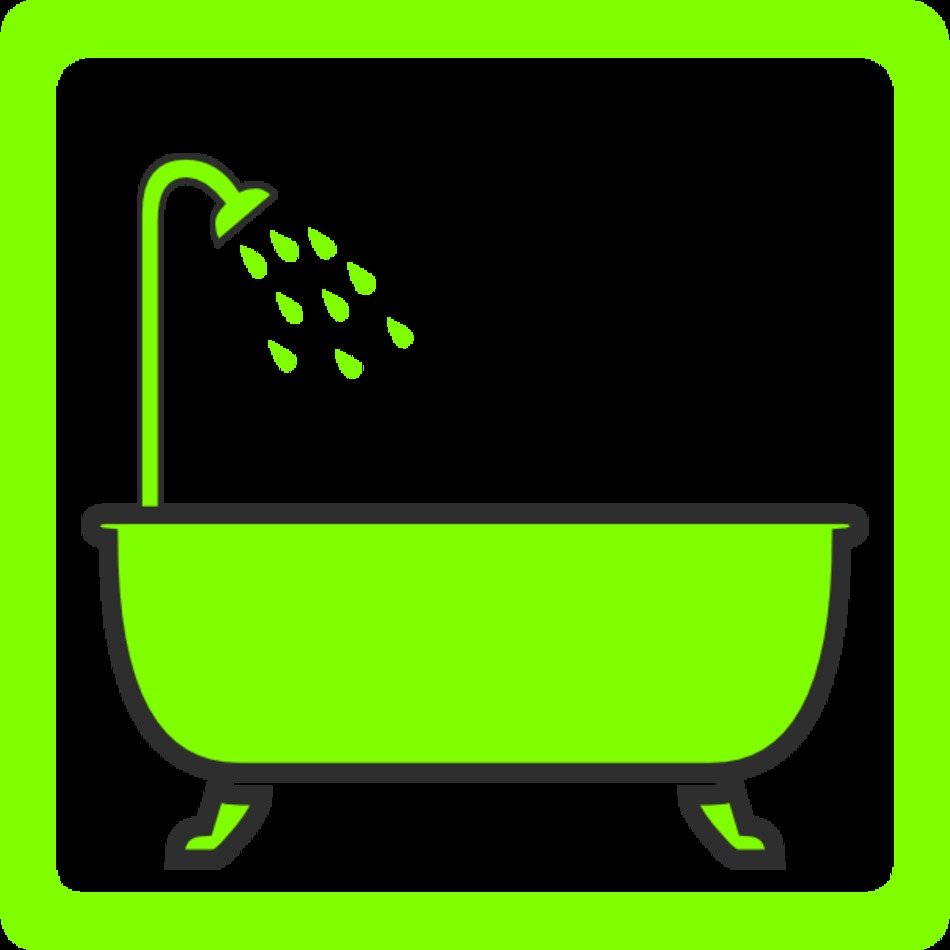 Bathroom Shower Clip Art N2