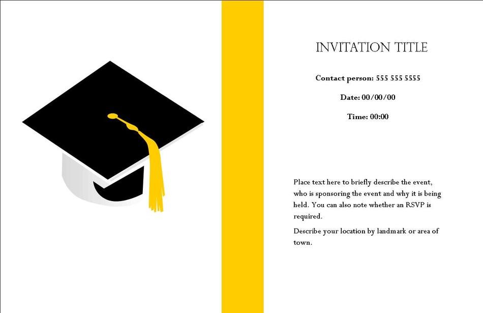 Invitation Title as a picture for a clipart