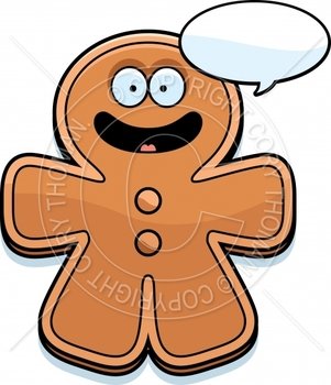 Cartoon Gingerbread Man N3