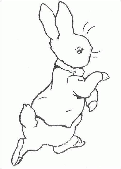 Peter Rabbit Coloring Pages