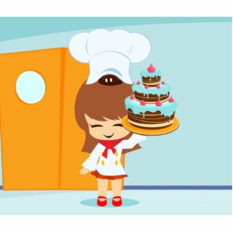 Sheet Birthday Cakes Clip Art
