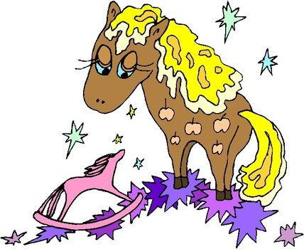 Fantasy Cartoon Horse Free Clipart Download This