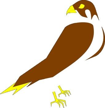 Peregrine Falcon Clip Art