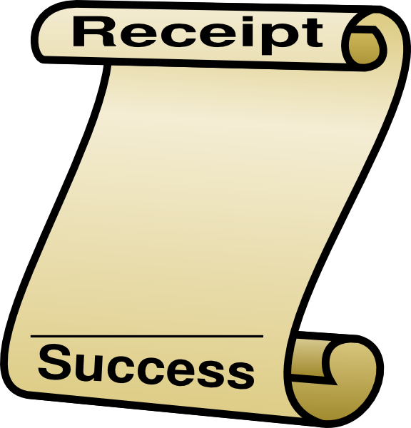 Receipt Clip Art N7 free image download