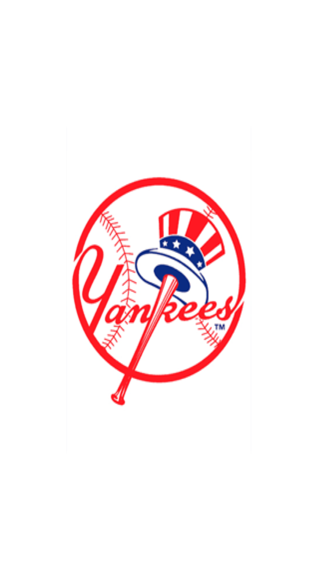 NY Yankees red Logo drawing free image download