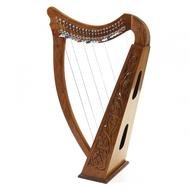 Irish Celtic Harp drawing