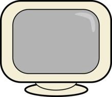 Computer Screen Clip Art drawing