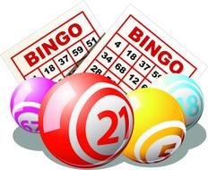 Bingo Night Clip Art drawing