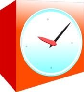 Analog Alarm Clock Clipart Medium Size